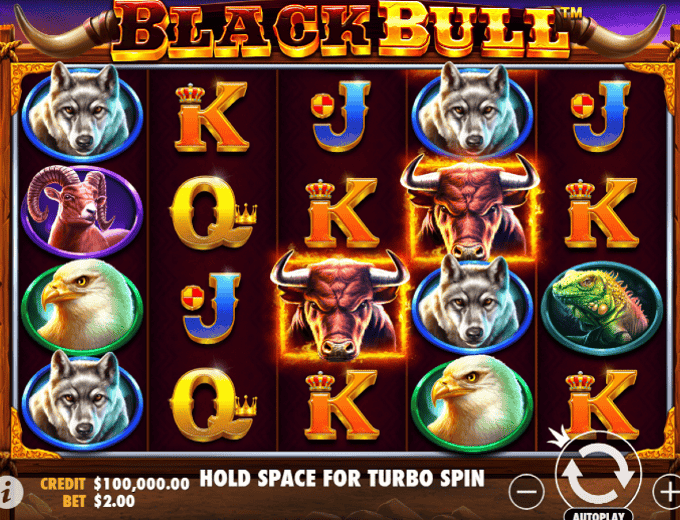 Black Bull Slot Turbo Spin SpinaSlots