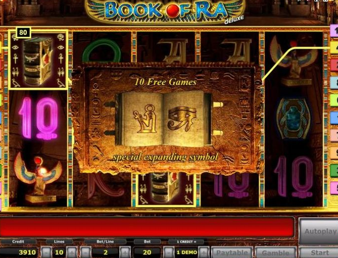 Book of RA Deluxe Free Games SpinaSlots