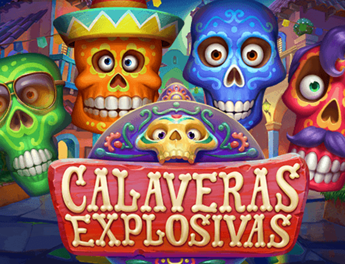 Calaveras Explosivas Logo SpinaSlots