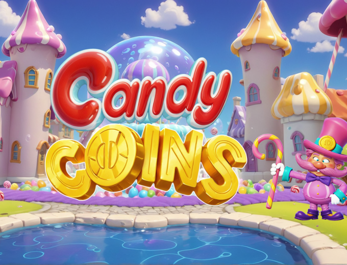 Candy Coins Logo SpinaSlots