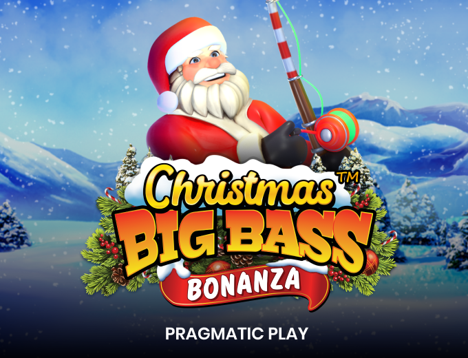 Christmas Big Bass Bonanza Logo Bet and Win