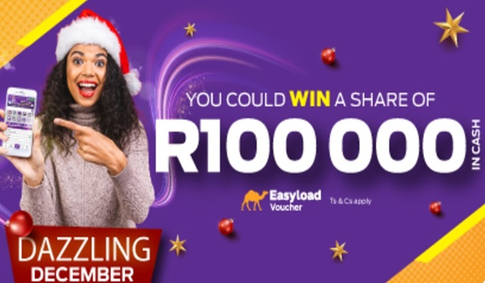 Dazzling December Hollywoodbets promotion SpinaSlots