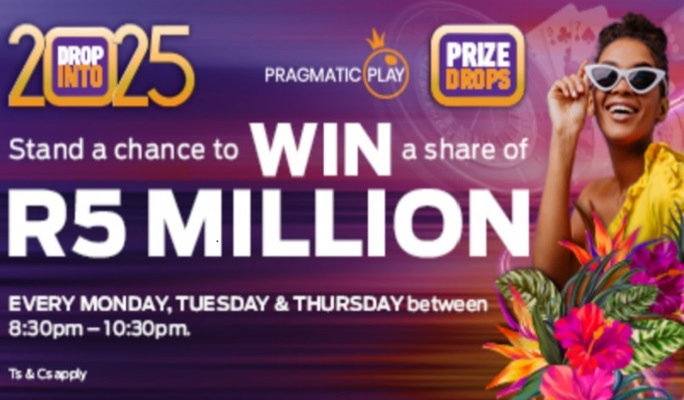 Drop Into 2025 Spina Zonke Pragmatic Play Prize Drops January SpinaSlots