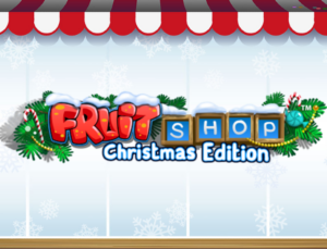 Fruit Shop Christmas Edition Logo SpinaSlots