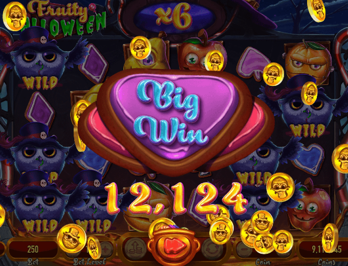 Fruity Halloween Big Win SpinaSlots