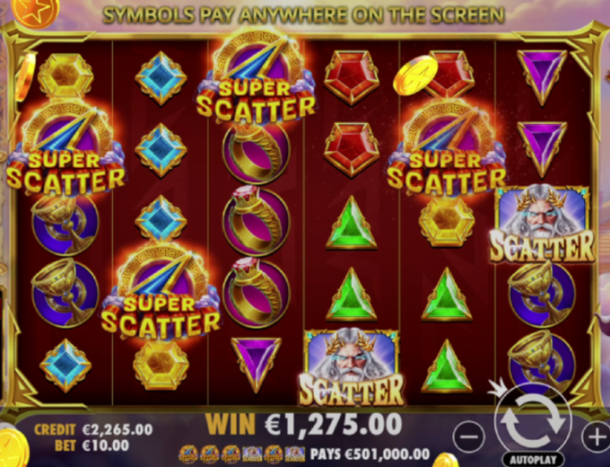 Gates of Olympus Super Scatter Scatter SpinaSlots 