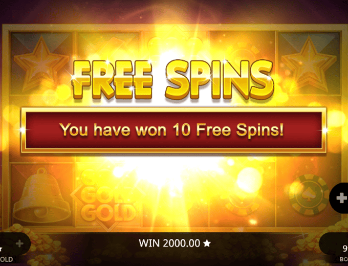 Gold Gold Gold Free Spins SpinaSlots