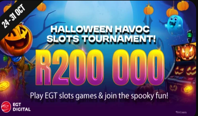 Halloween Havoc Slots Tournament at Goldrush Spinaslots