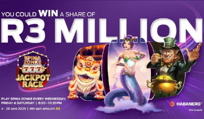 Hollywoodbets June Jackpot Race 2025 SpinaSlots
