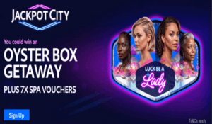 Luck Be A Lady Promo with Jackpot City