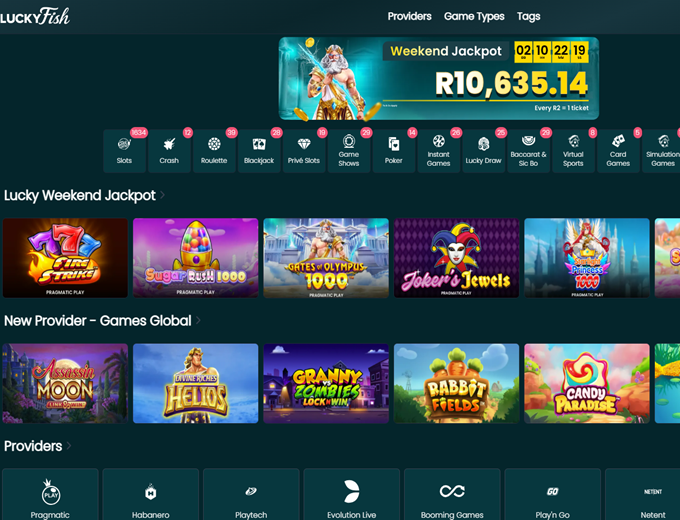 Lucky Fish Gameshub SpinaSlots