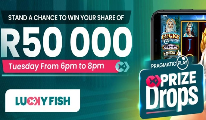 Lucky Fish Prize Drops Every Tuesday!