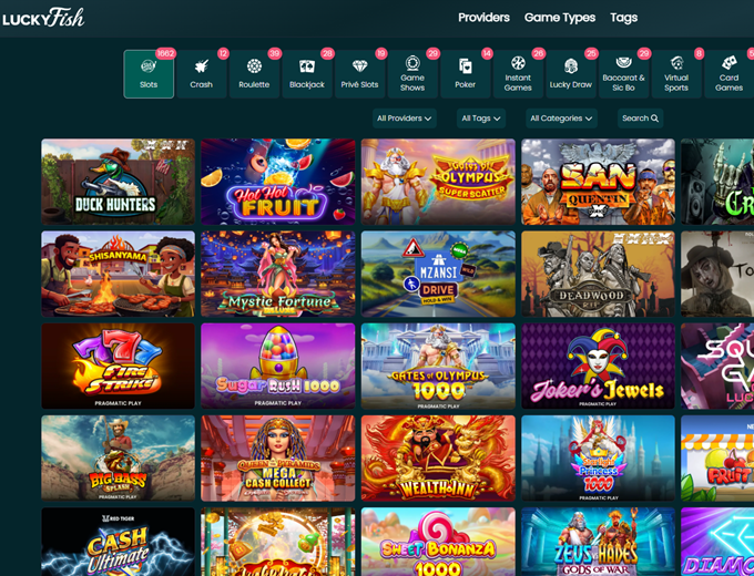 Lucky Fish Slots SpinaSlots