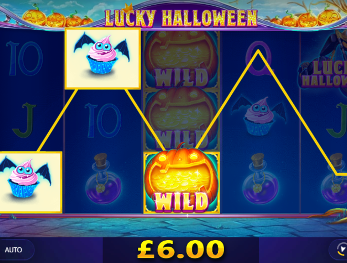 Lucky Halloween Wild SpinaSlots