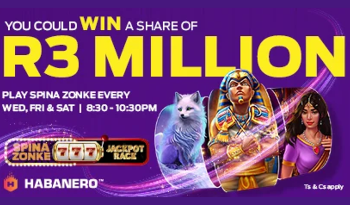 May Spina Zonke Jackpot Race Hollywoodbets SpinaSlots