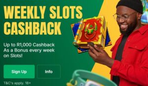 Mzansibet Weekly Slots Cashback