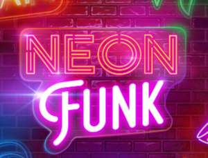 Neon Funk Logo SpinaSlots