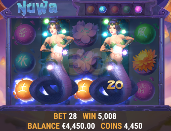 Nuwa Feature SpinaSlots