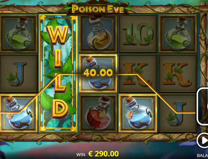 Poison Eve Wild Win bet and win