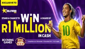 Ronaldinho Spins Hollywoodbets R1 Million Cash Promotion