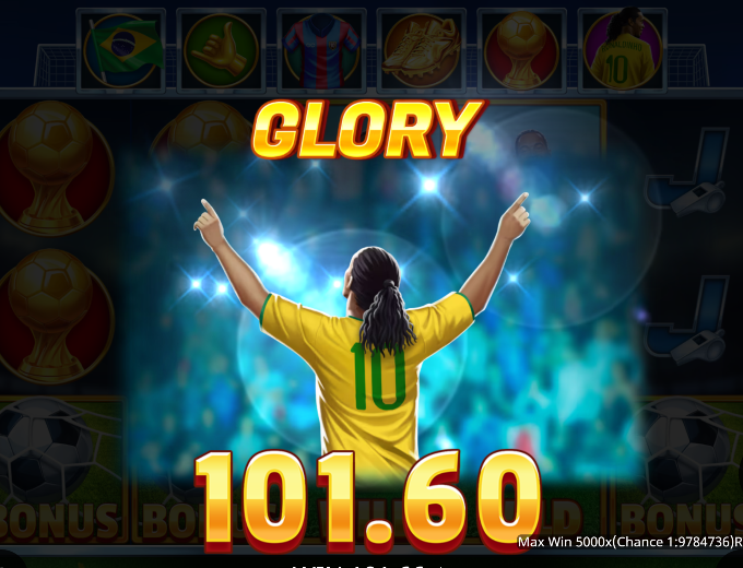 Ronaldinho Spins Glory SpinaSlots
