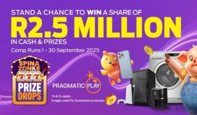 Spina Zonke Prize Drops September SpinaSlots