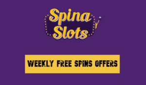 Weekly Free Spins Offers- get spinning all week long!