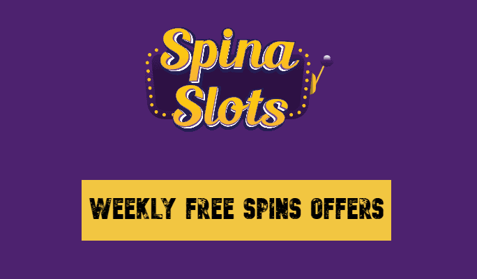 Weekly Free Spins Offers- get spinning all week long!