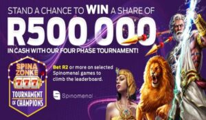 Spinomenal Tournament of Champions at Hollywoodbets