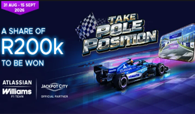 Take Pole Position jackpot city spinaslots