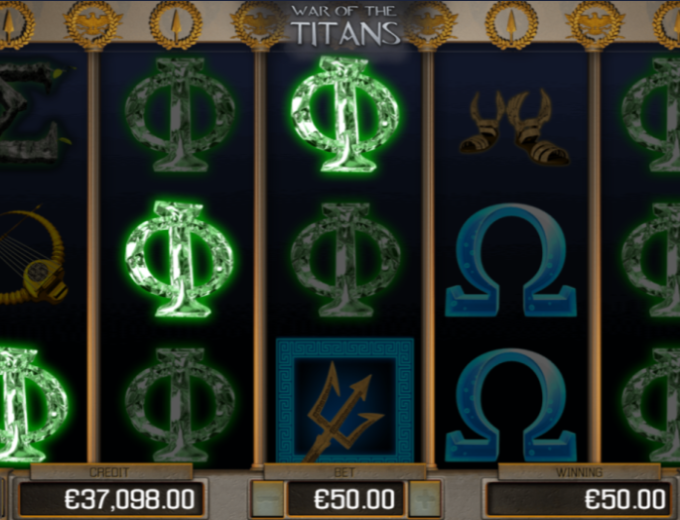War of the Titans Winning streak SpinaSlots
