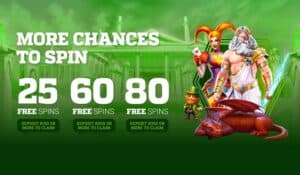 Wednesday Free Spins at Playa Bets