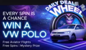 VW Polo Giveaway at Jackpot City – New Daily Wheel