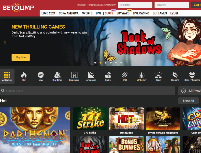 betolimp slots june 2024