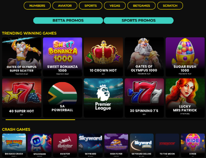betta bets home page SpinaSlots