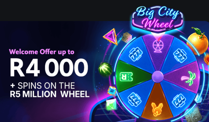 Big City Wheel Promotion at Jackpot City