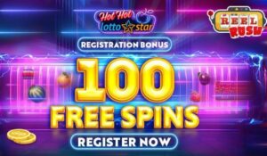 LottoStar 100 Free Spins Registration Bonus